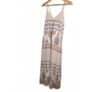 knee length dresses for ladies Prosperina Chelsea Maxi Dress In Navy Polka Dot Cotton